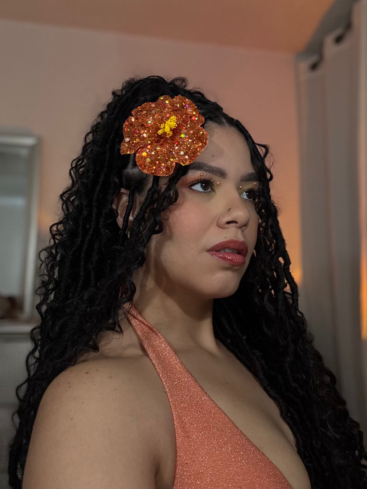 Tropicoqueta Flowers Clip
